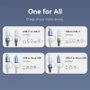 Vention Cable USB 2.0 4 en 1 de 1m Negro y Azul